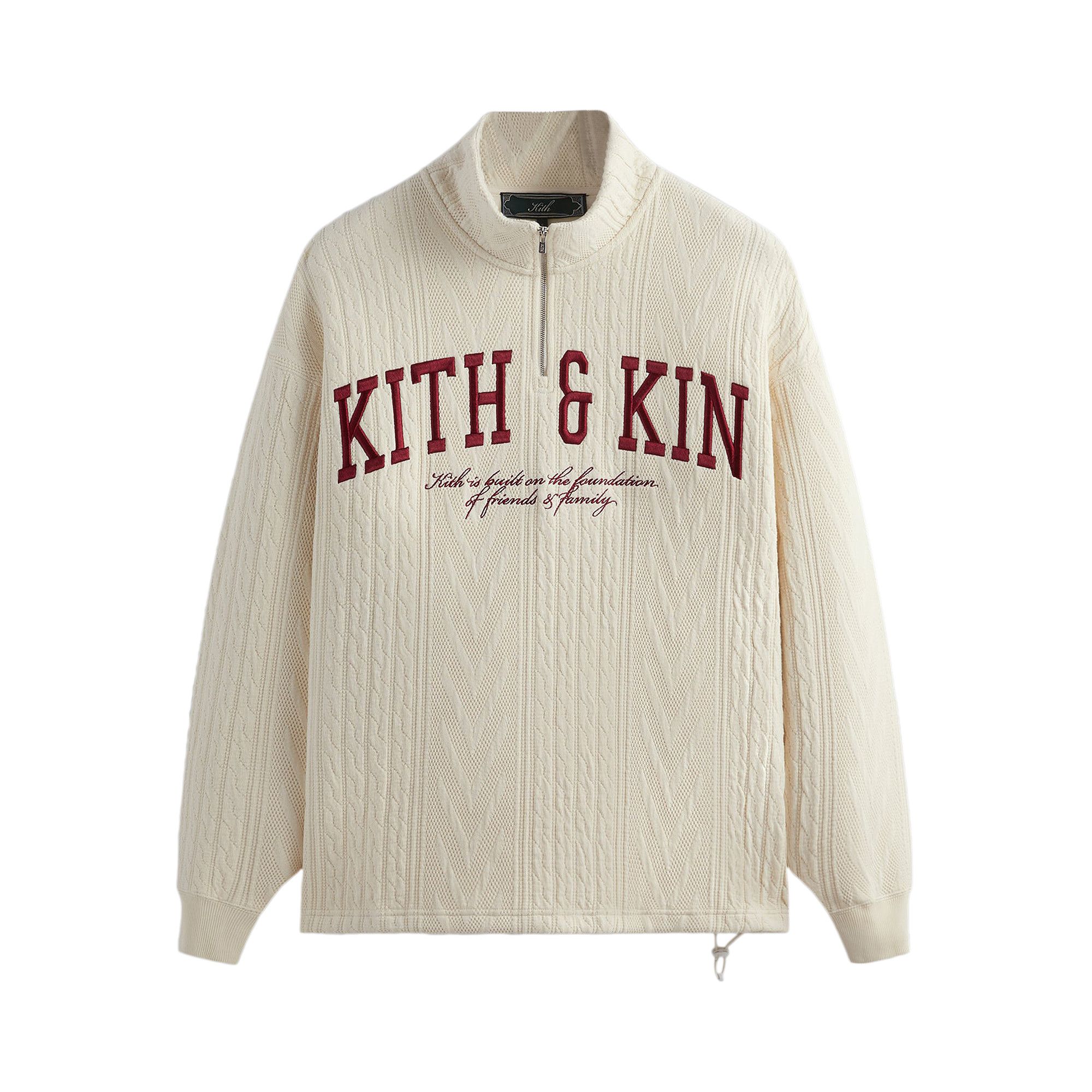 Kith Cable Fleece Nelson Sweatshirt Kith for the New York Yankees