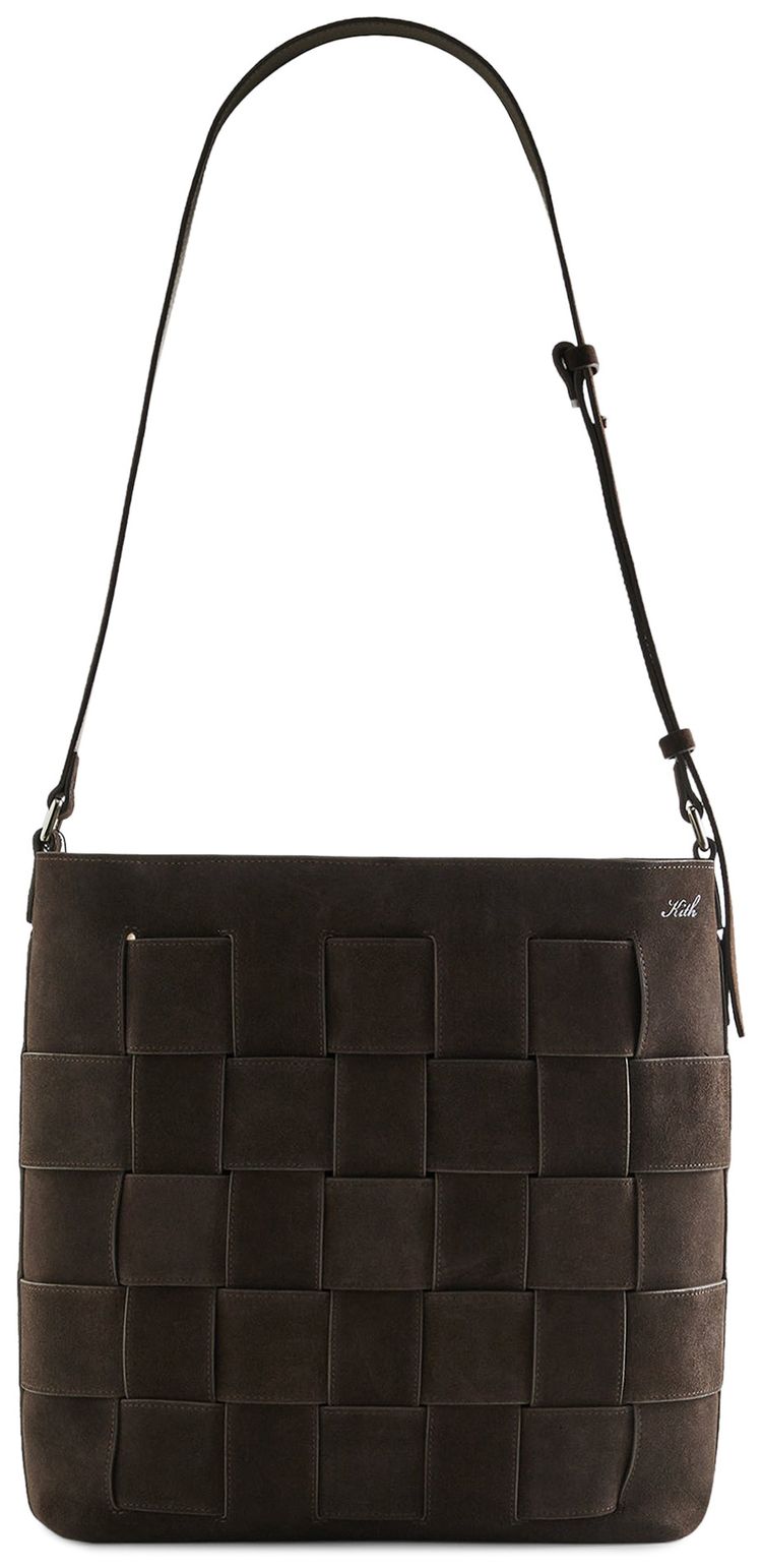 Kith Woven Oiled Suede Tote Bag Incognito