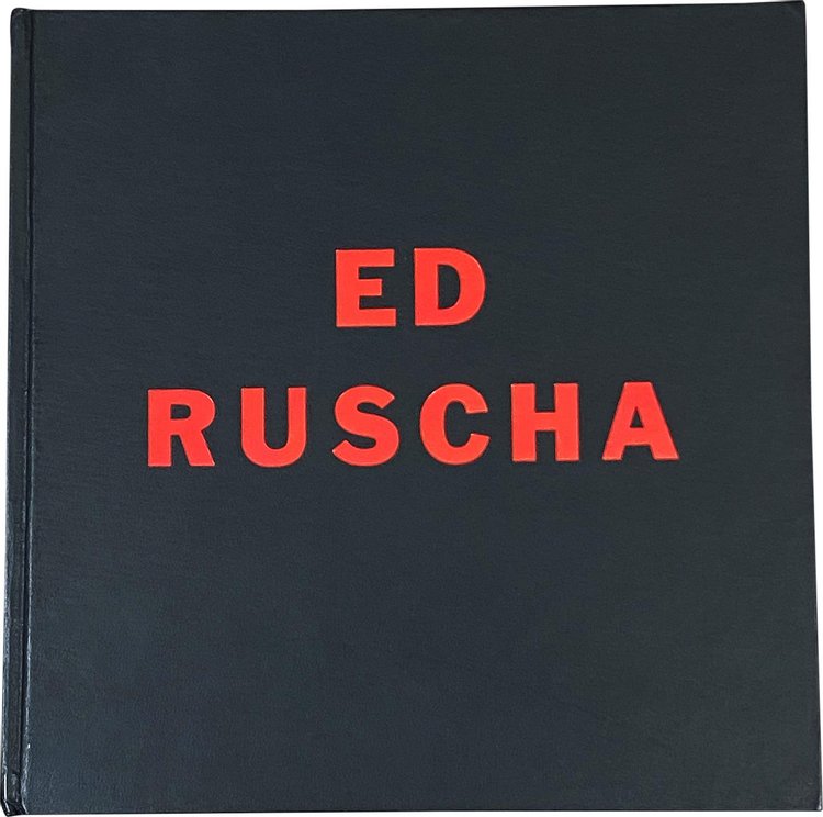 Ed Ruscha by Edward Ruscha (First Edition)