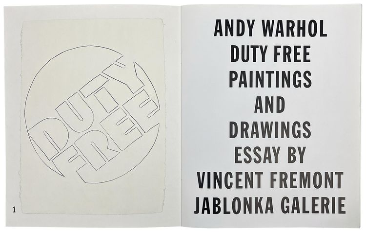 Andy Warhol Duty Free by Andy And Vincent Fremont