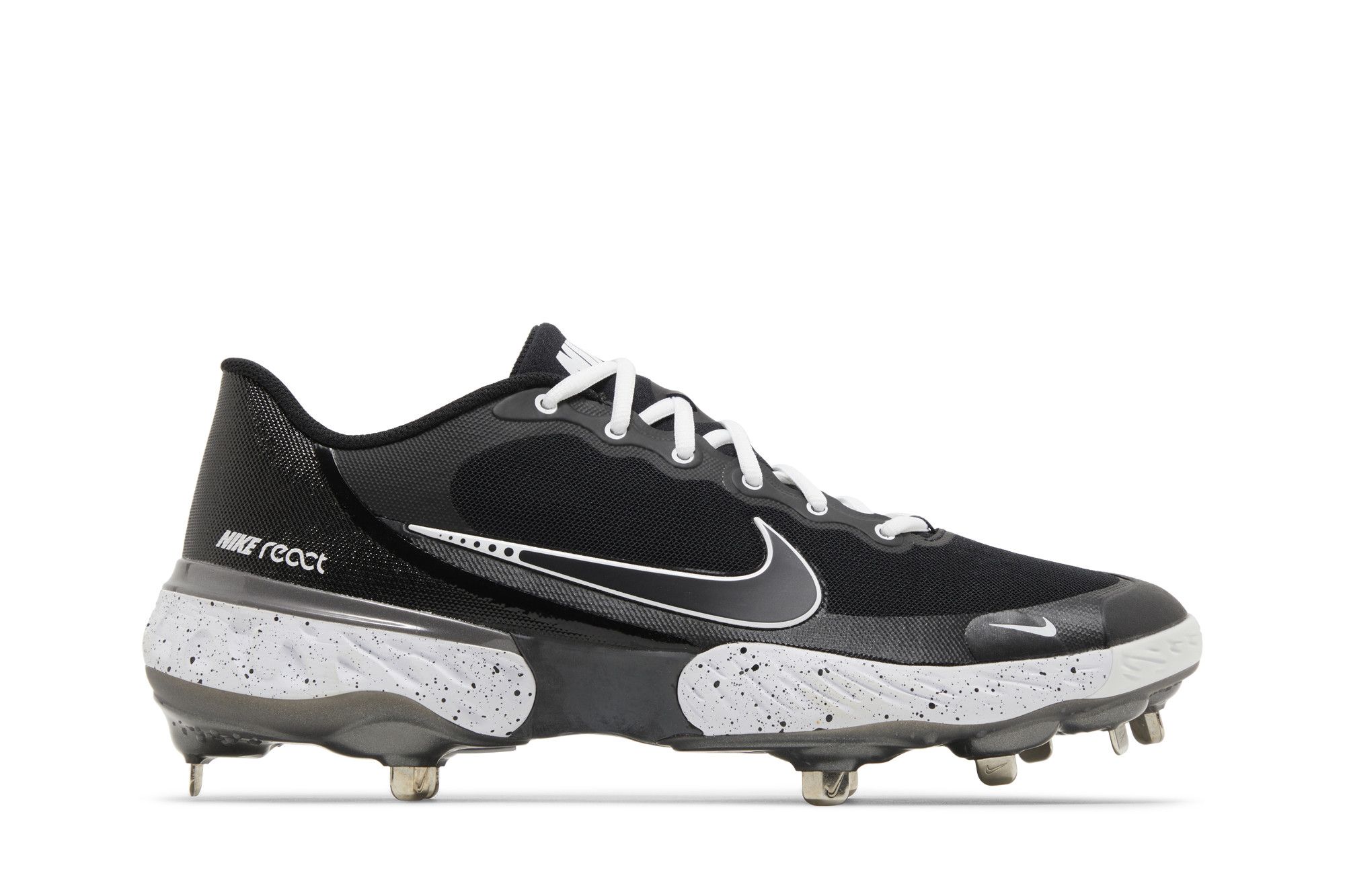 Buy Nike Alpha Huarache Elite 3 Low 'Black White' - CK0746 010 | GOAT