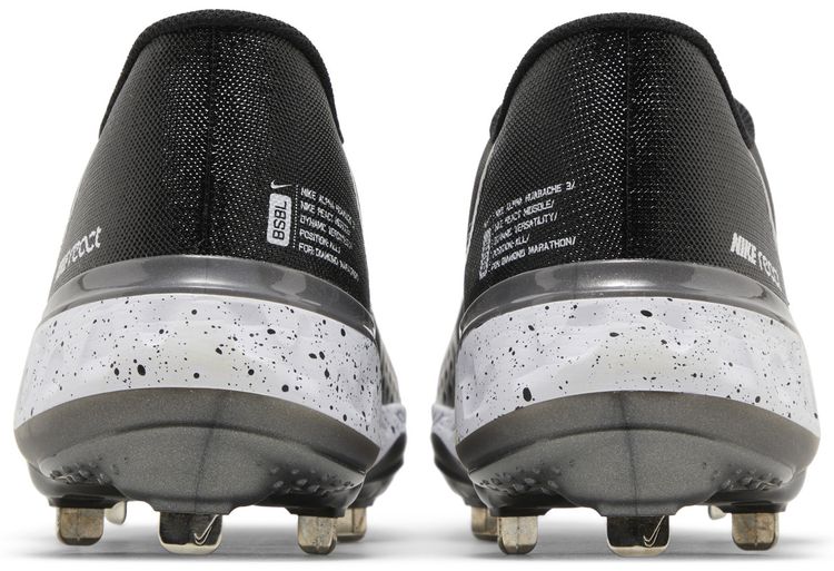 Alpha Huarache Elite 3 Low Black White