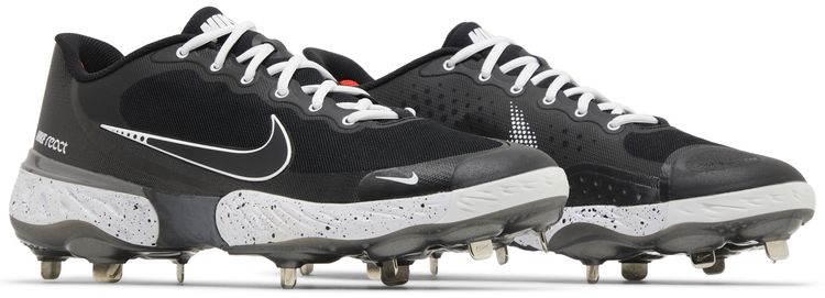 Alpha Huarache Elite 3 Low Black White