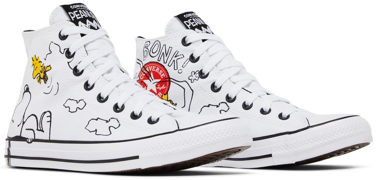 Peanuts x Converse Chuck Taylor All Star High Snoopy and Woodstock