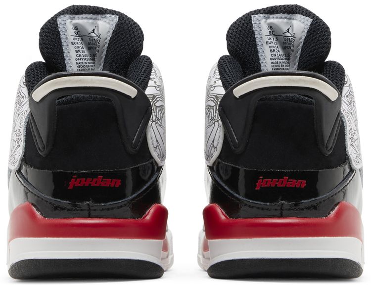 Air Jordan Dub Zero TD Fire Red