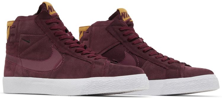 Nike Zoom Blazer Mid Premium SB Maroon Patchwork