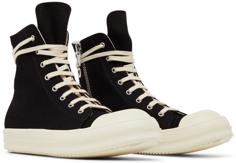 Rick Owens DRKSHDW Luxor High Black Milk