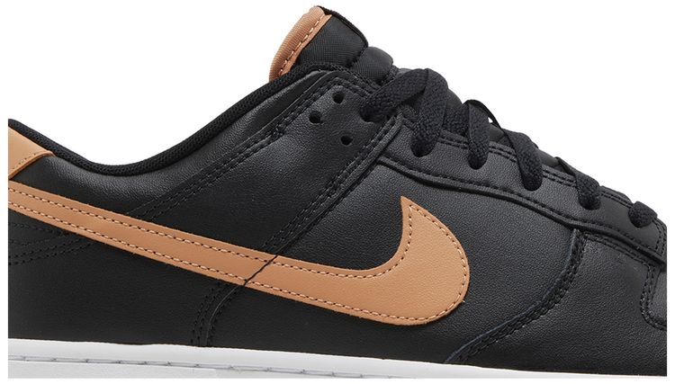Nike Dunk Low Black Amber Brown