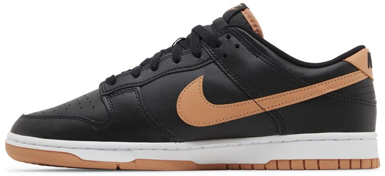 Nike Dunk Low Black Amber Brown