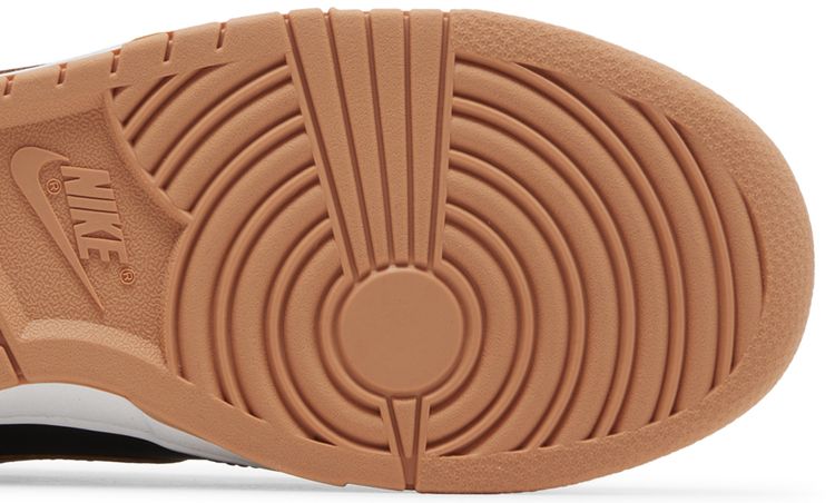 Nike Dunk Low Black Amber Brown