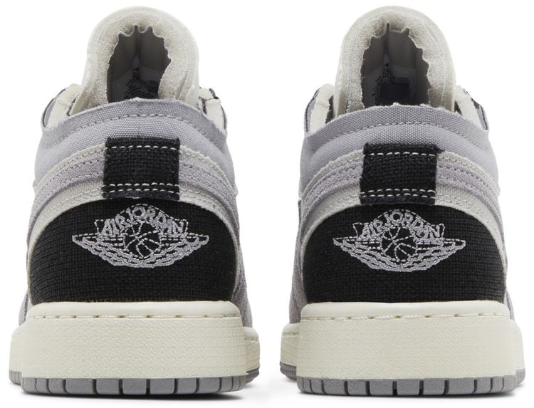 Air Jordan 1 Low SE Craft GS Inside Out   Cement Grey
