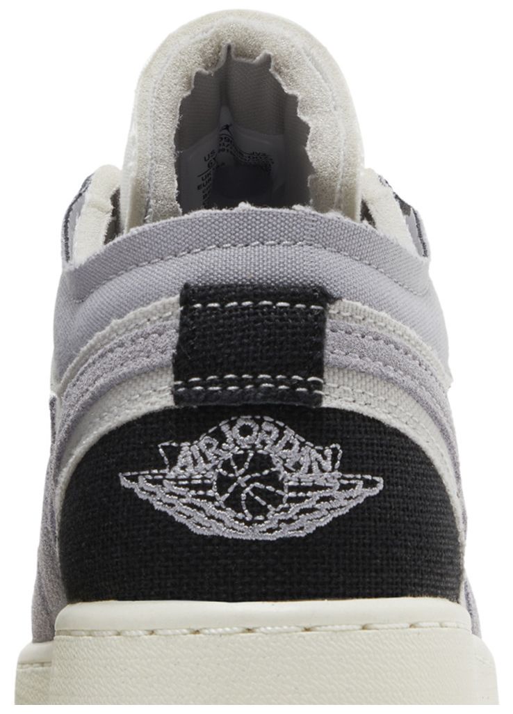 Air Jordan 1 Low SE Craft GS Inside Out   Cement Grey