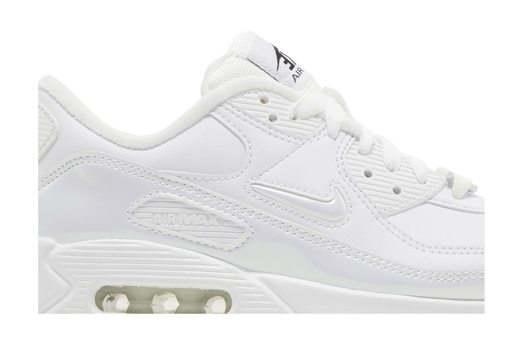 Size 10.0 Wmns Air Max 90 SE Dance White Iridescent