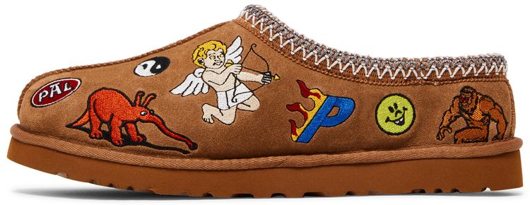 Palace x Tasman Slipper Chestnut