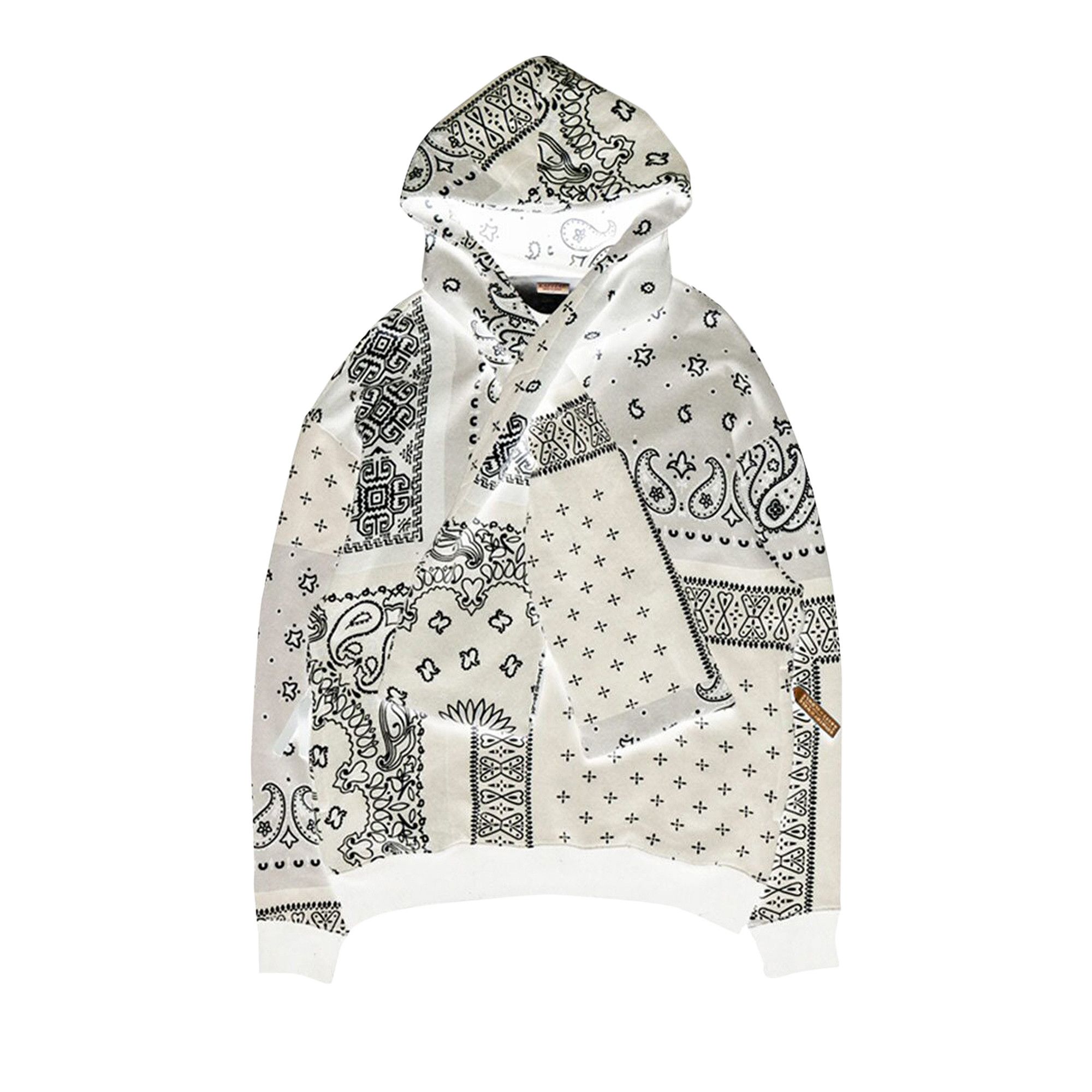 Buy Kapital Bandana Kesa Hoodie 'Ecru' - K2303LC024 ECRU | GOAT