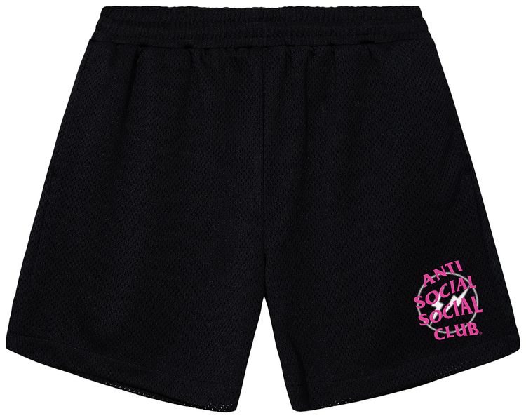 Anti Social Social Club x Fragment Design Half Tone Logo Short BlackPink