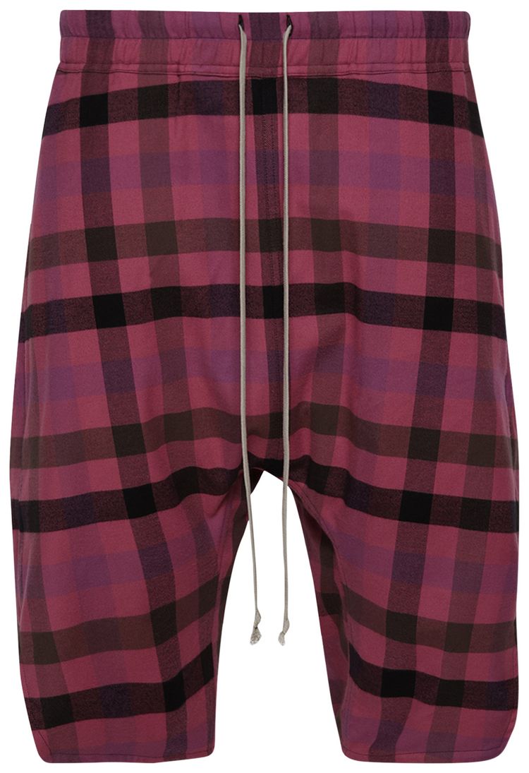 Rick Owens Basket Swingers Shorts Hot Pink