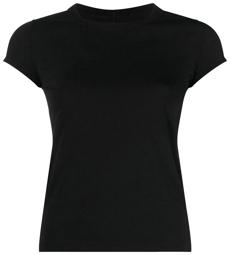Rick Owens Cropped Level Tee Black