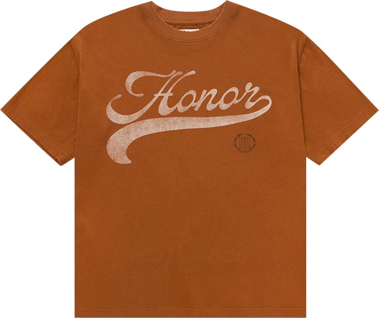 Honor The Gift Holiday Script Tee 'Copper'