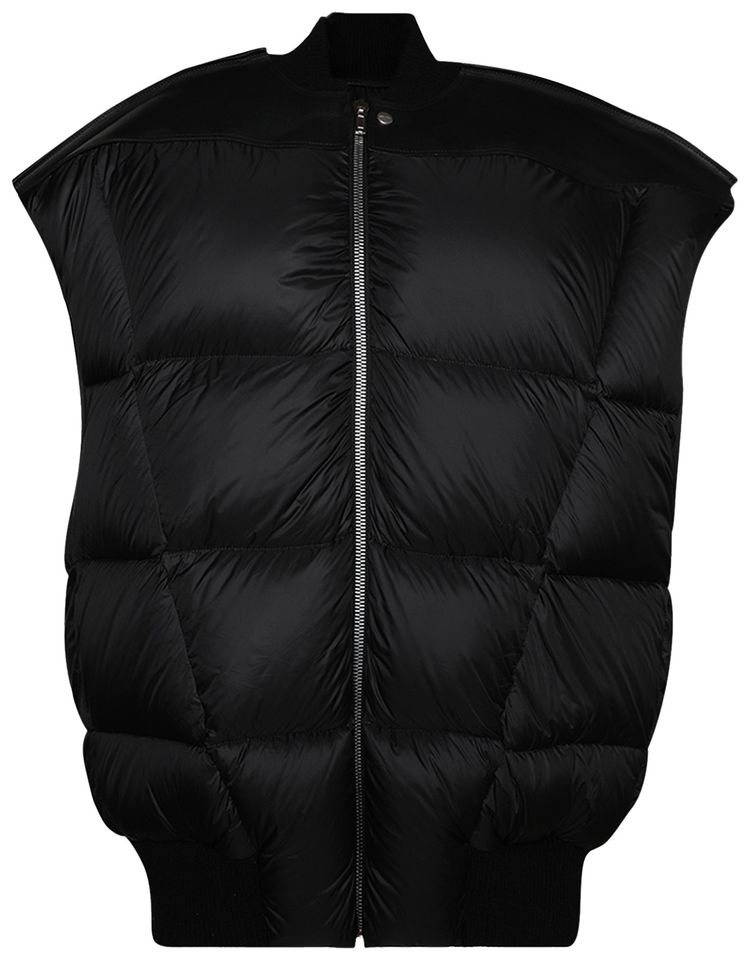 Rick Owens Jumbo Flight Vest Black