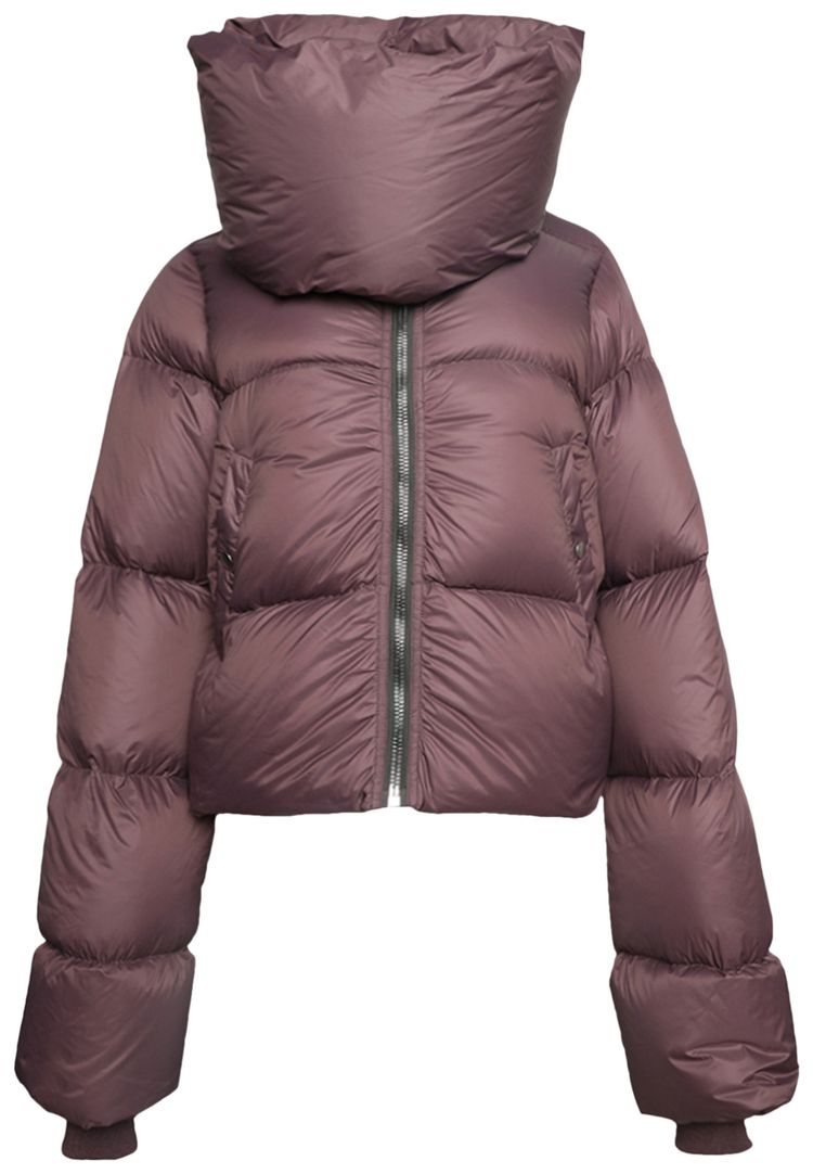 Rick Owens Funnel Neck Jacket Amethyst