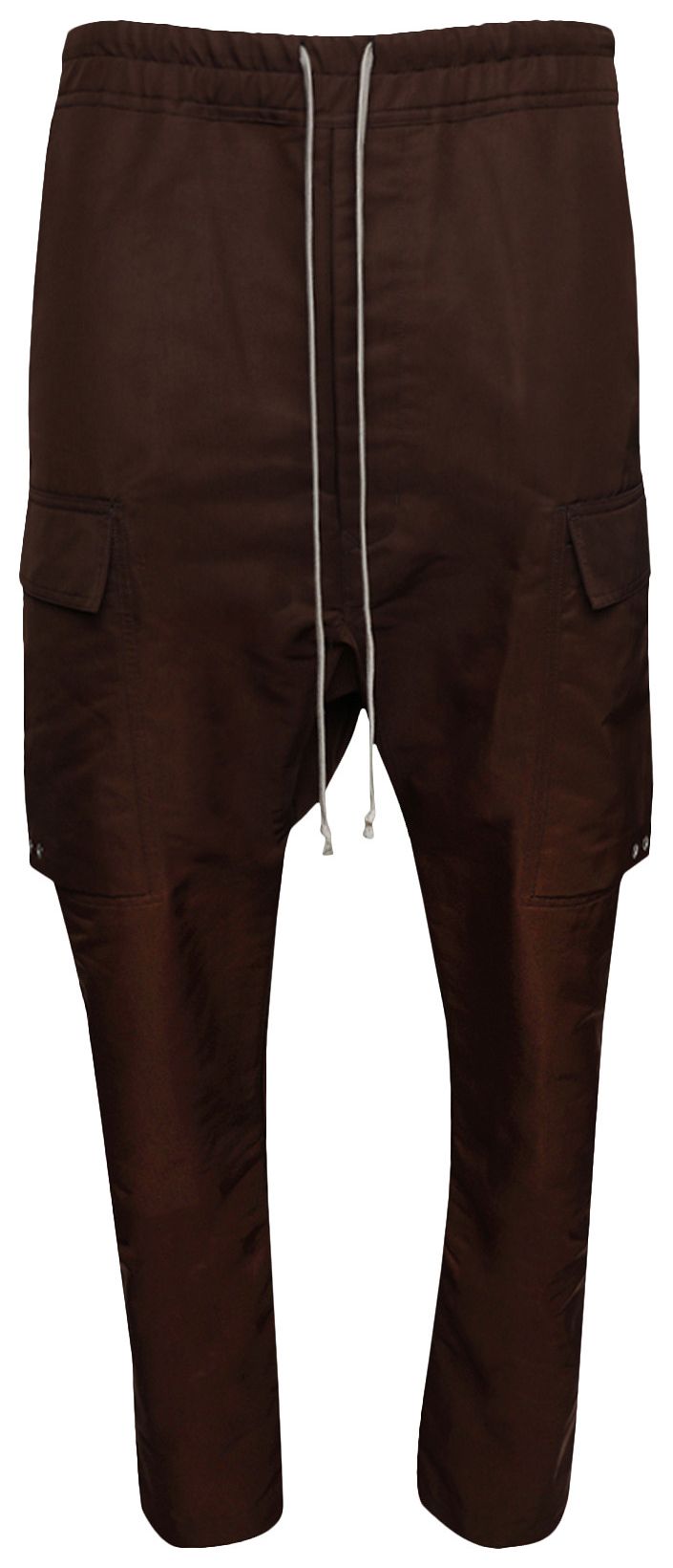 Rick Owens Long Cargo Pants Brown