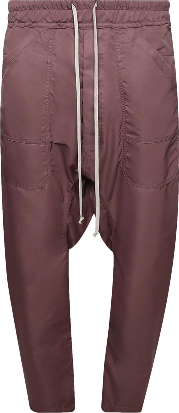 Rick Owens DRKSHDW Classic Cargo Drawstring Pants Mauve