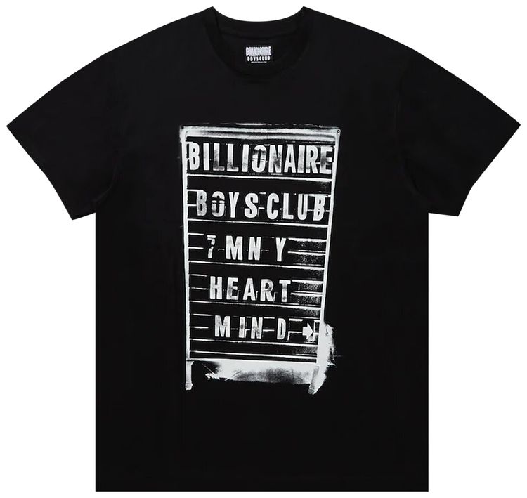 Billionaire Boys Club Signature Tee Black