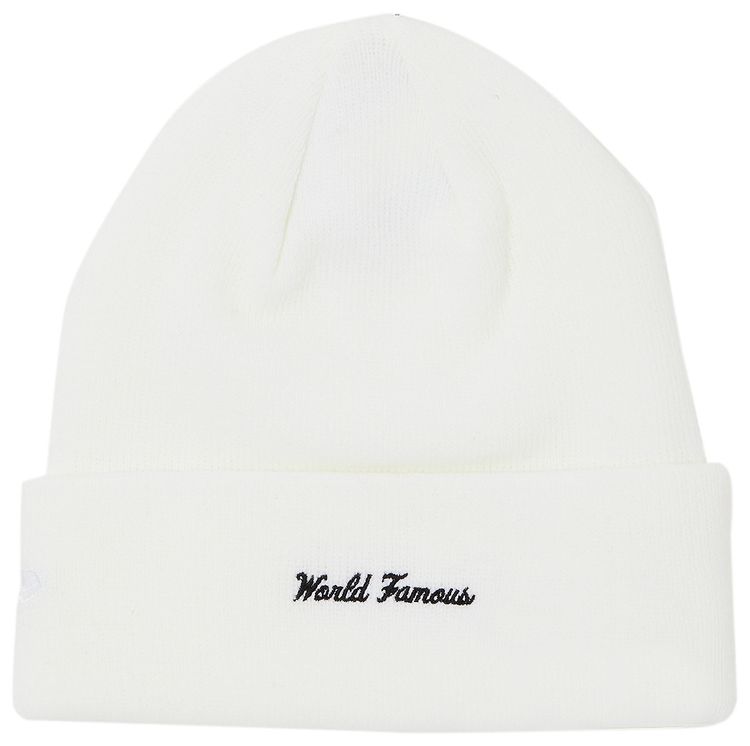 Supreme x New Era Box Logo Beanie White