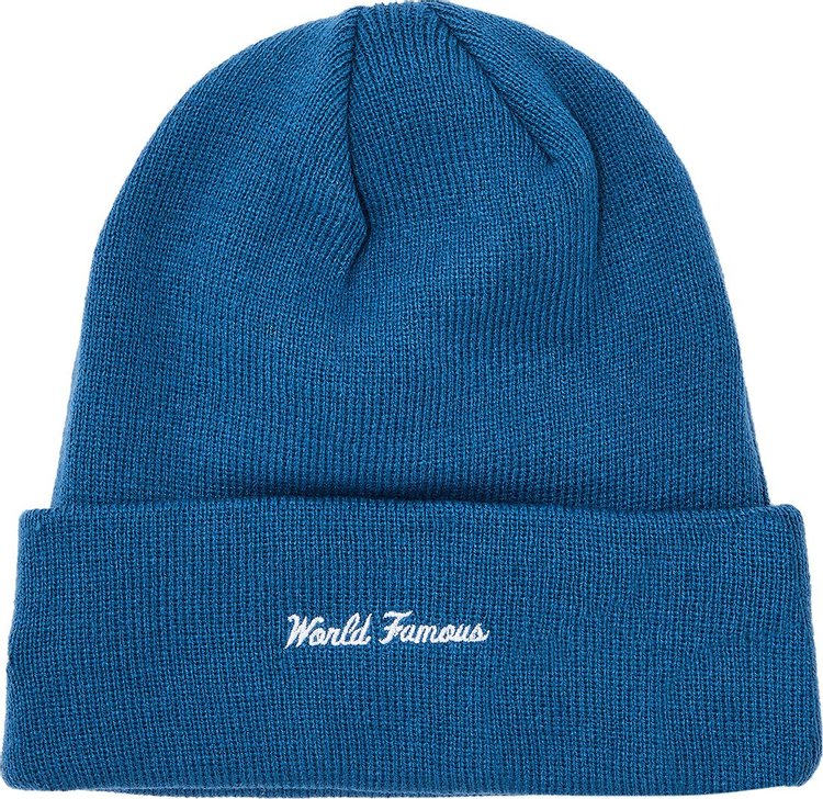 Supreme x New Era Box Logo Beanie Blue