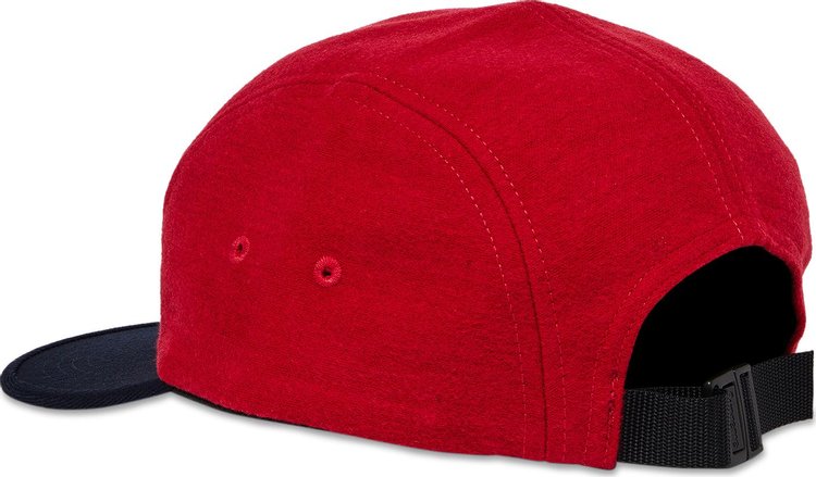 Supreme 2 Tone Camp Cap Red