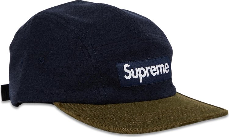 Supreme 2 Tone Camp Cap Navy