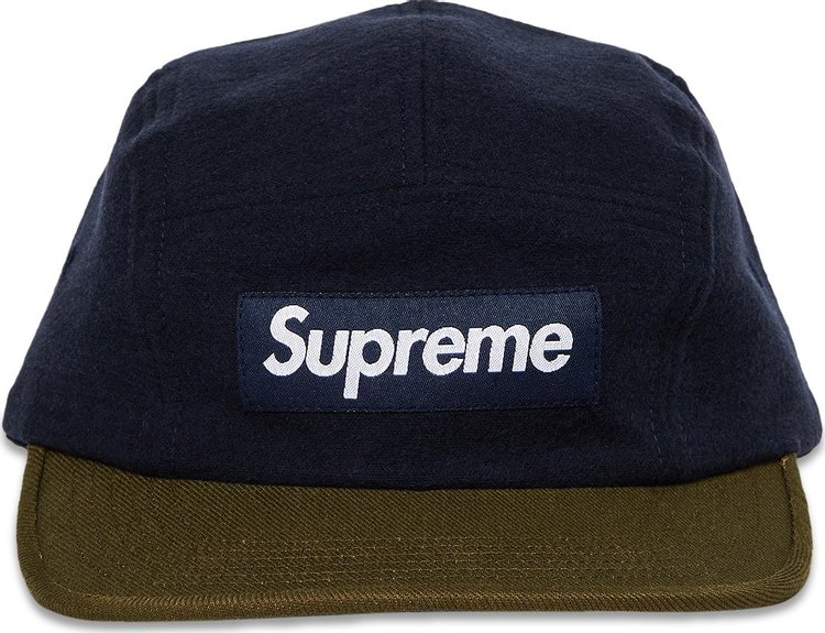 Supreme 2-Tone Camp Cap 'Navy'