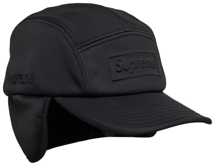Supreme WINDSTOPPER Earflap Camp Cap Black