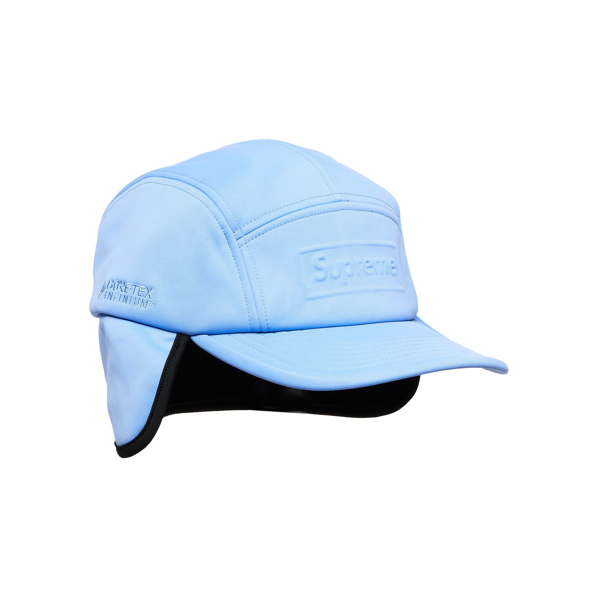 Buy Supreme WINDSTOPPER Earflap Camp Cap 'Light Blue