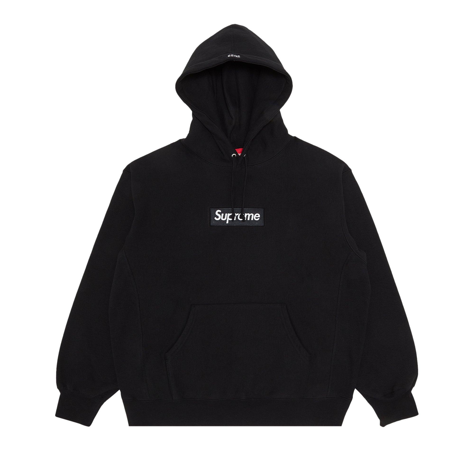 Buy Supreme Box Logo Hooded Sweatshirt 'Black' - FW23SW56 BLACK | GOAT