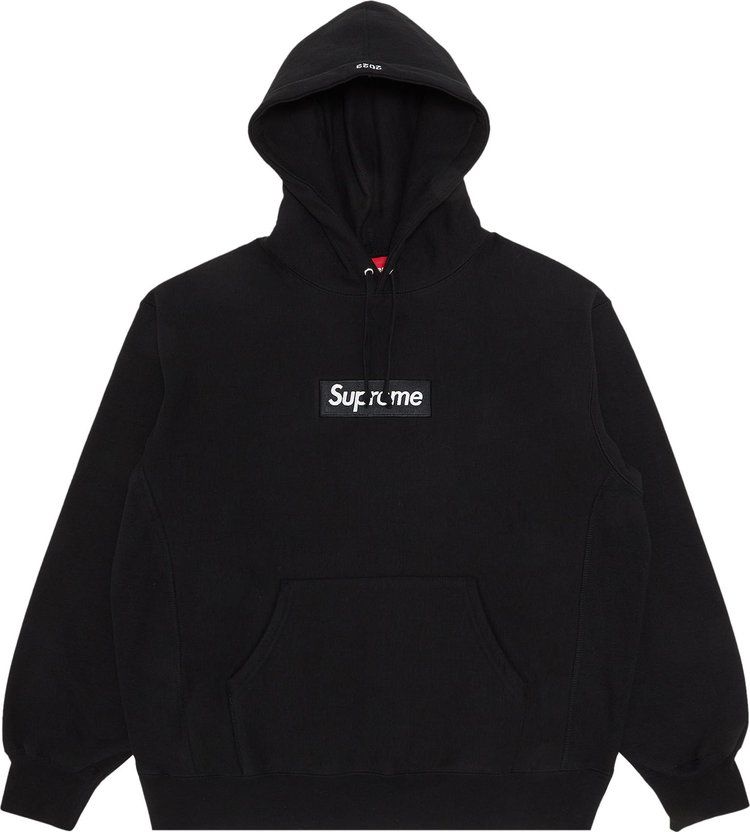 Supreme Box Logo Hooded Sweatshirt 'Black'