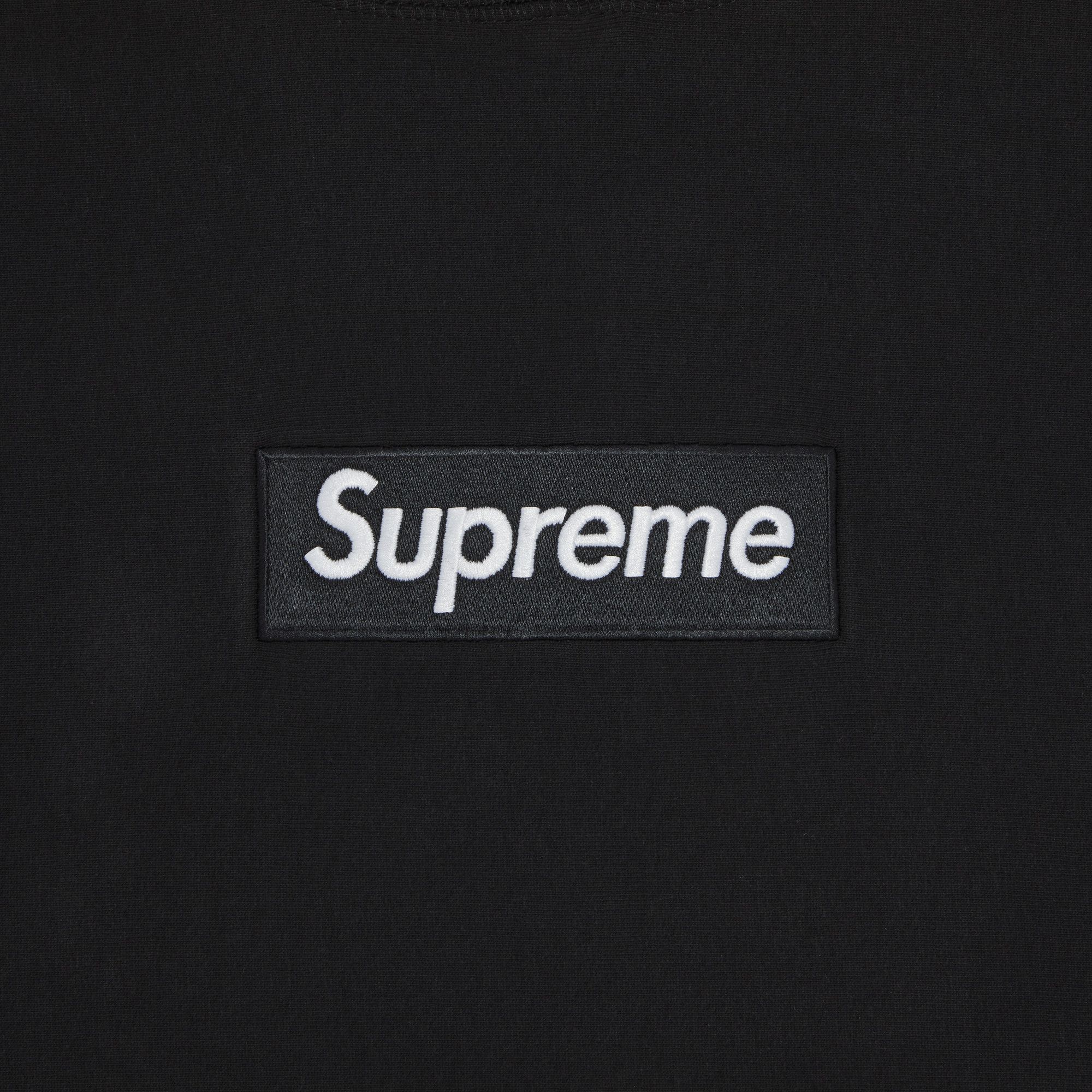 Buy Supreme Box Logo Hooded Sweatshirt Black FW23SW56 BLACK GOAT CA