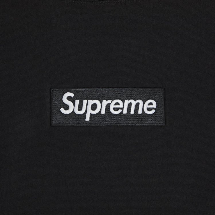 Supreme Box Logo Hooded Sweatshirt Black