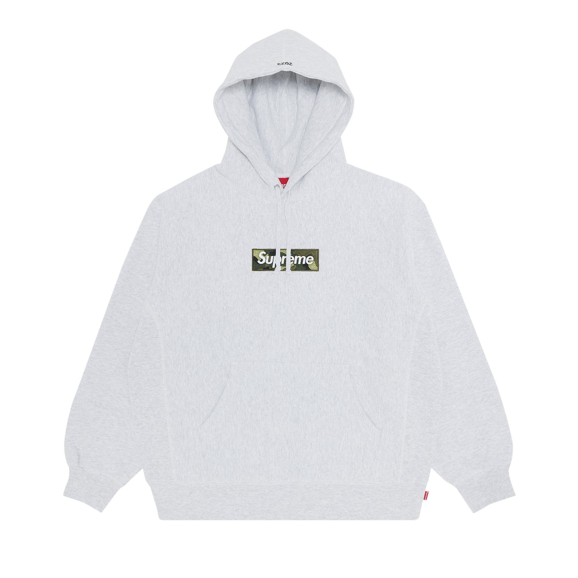 Supreme Box Logo Hooded Sweatshirt Greyシュプリーム