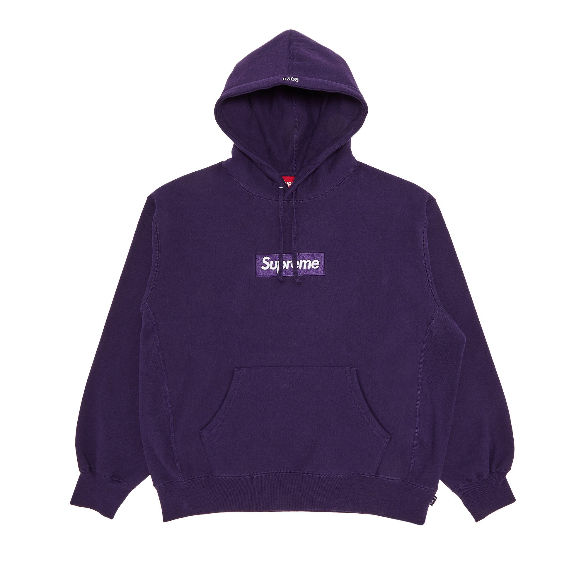coloSupreme Box Logo Hooded dark purple