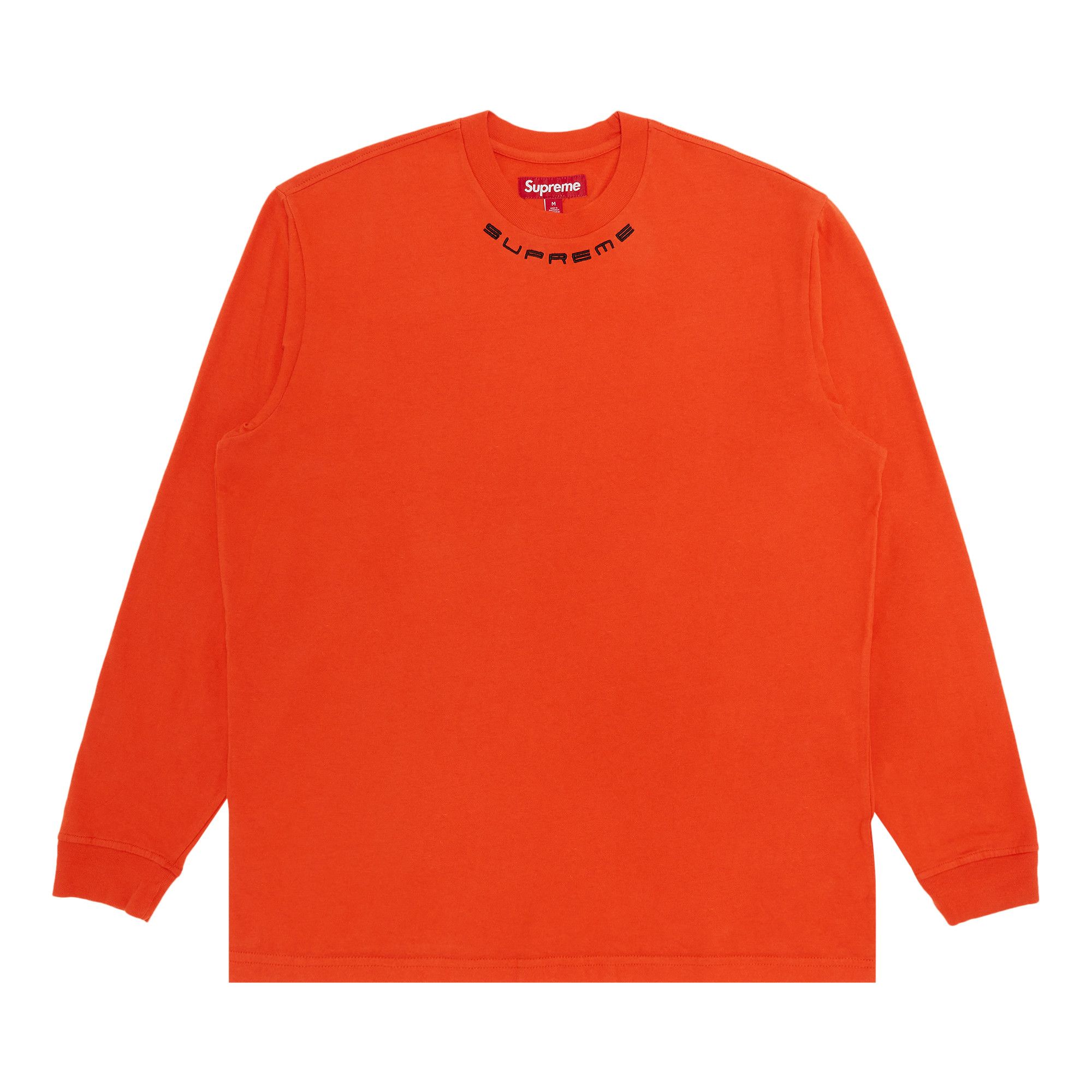 Supreme orange shop long sleeve