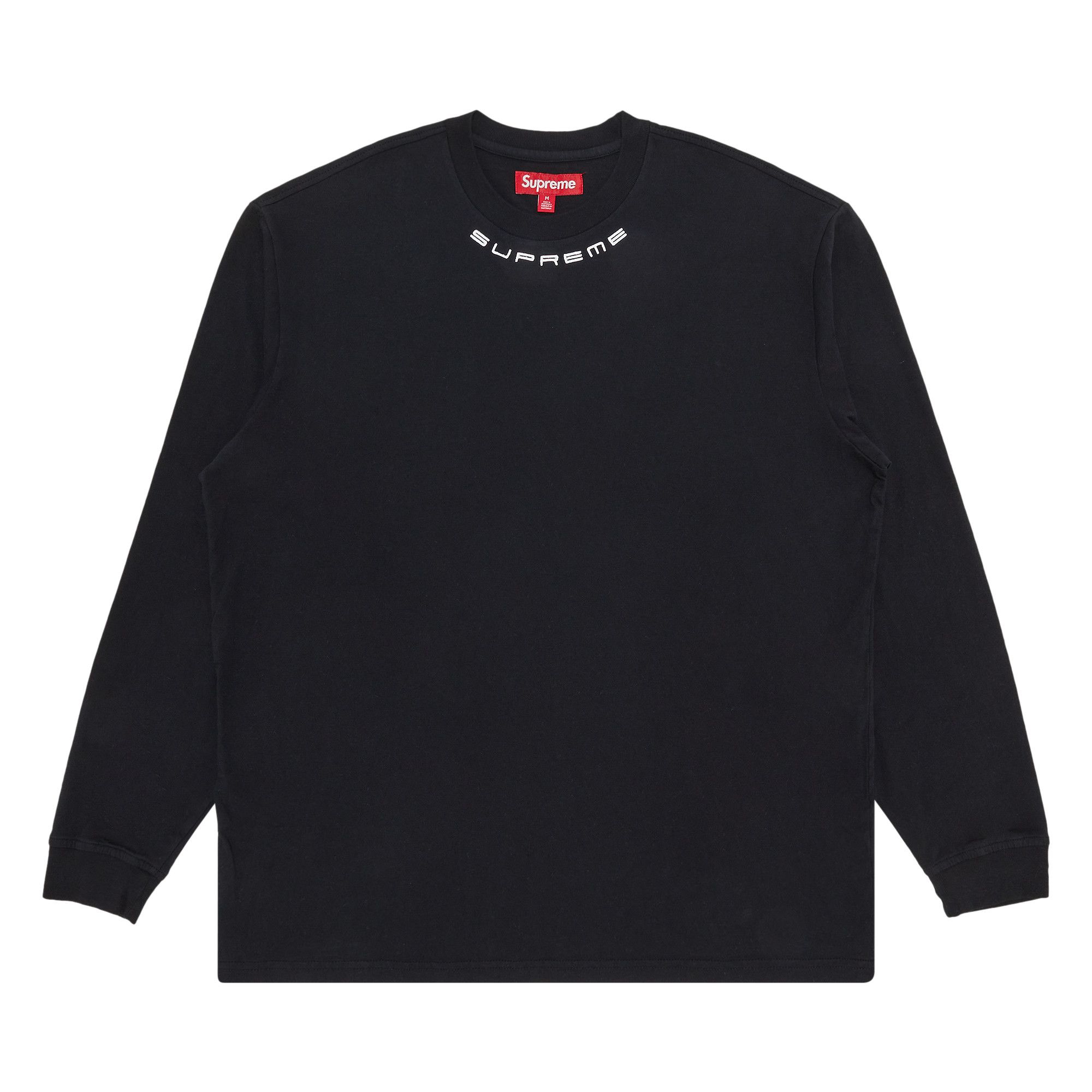 Supreme black clearance long sleeve