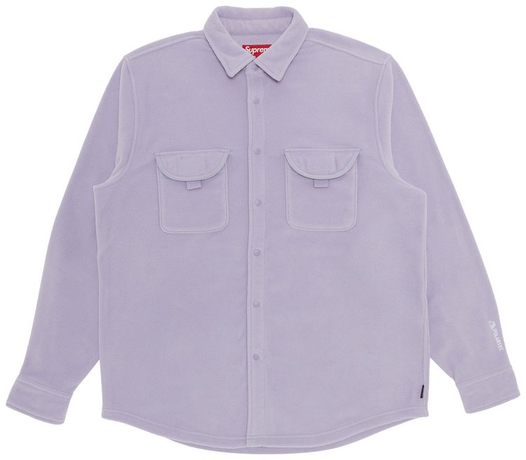 Supreme Polartec Shirt Lilac