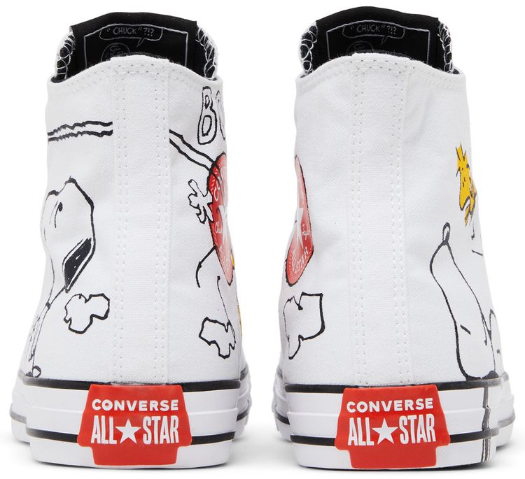 Peanuts x Converse Chuck Taylor All Star High Snoopy and Woodstock