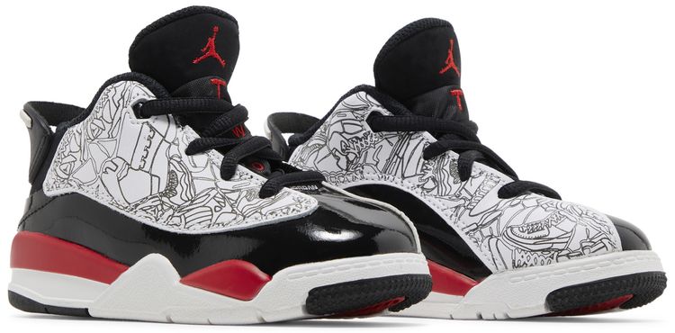 Air Jordan Dub Zero TD Fire Red