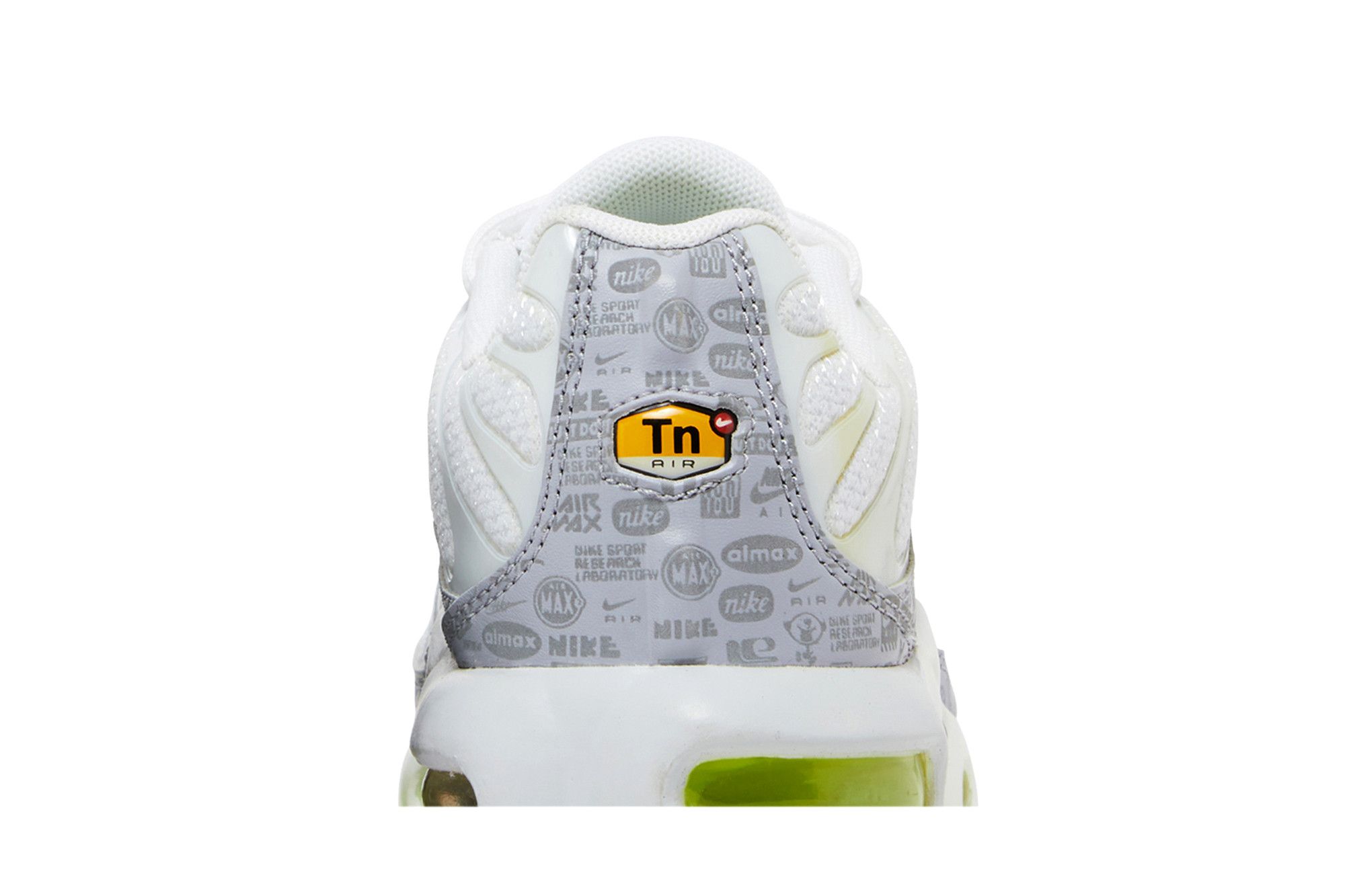 Buy Nike Air Max Plus GS 'Reflective Logo - White Volt