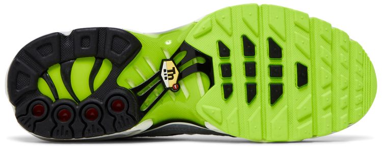 Nike Air Max Plus GS Reflective Logo White Volt