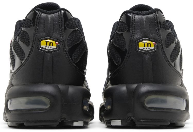 Nike Air Max Plus Multi Swoosh   Black Bright Crimson