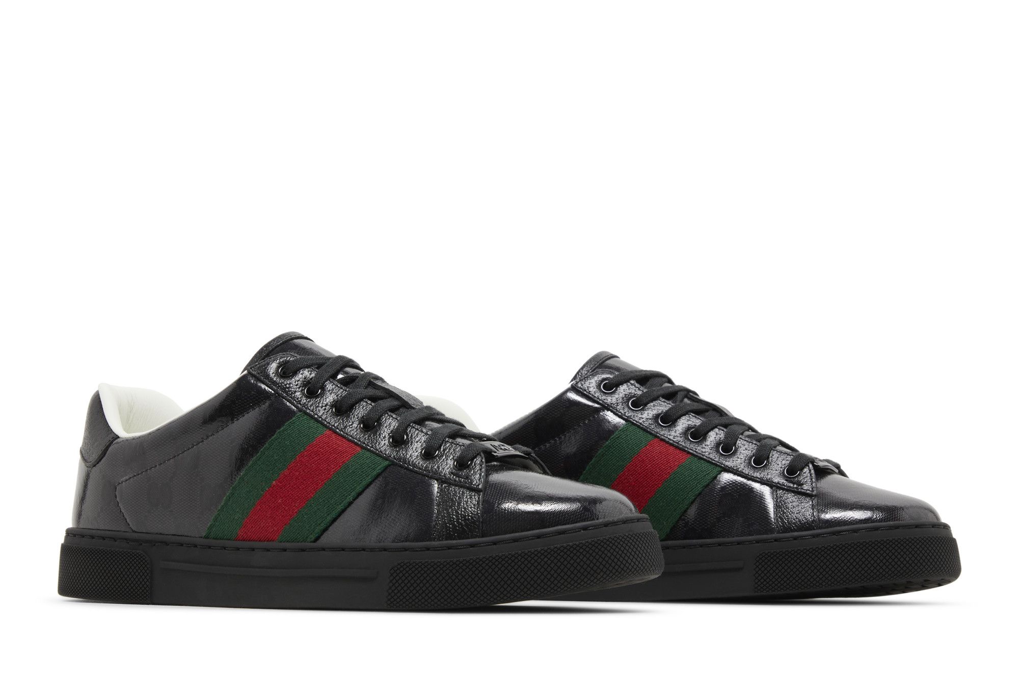 Buy Gucci Ace GG Crystal Canvas Black 760775 FACRF 1163 GOAT